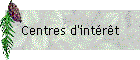 Centres d'int�r�t